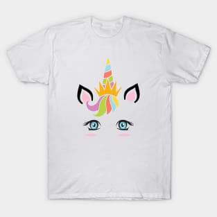 Unicorn Face T-Shirt